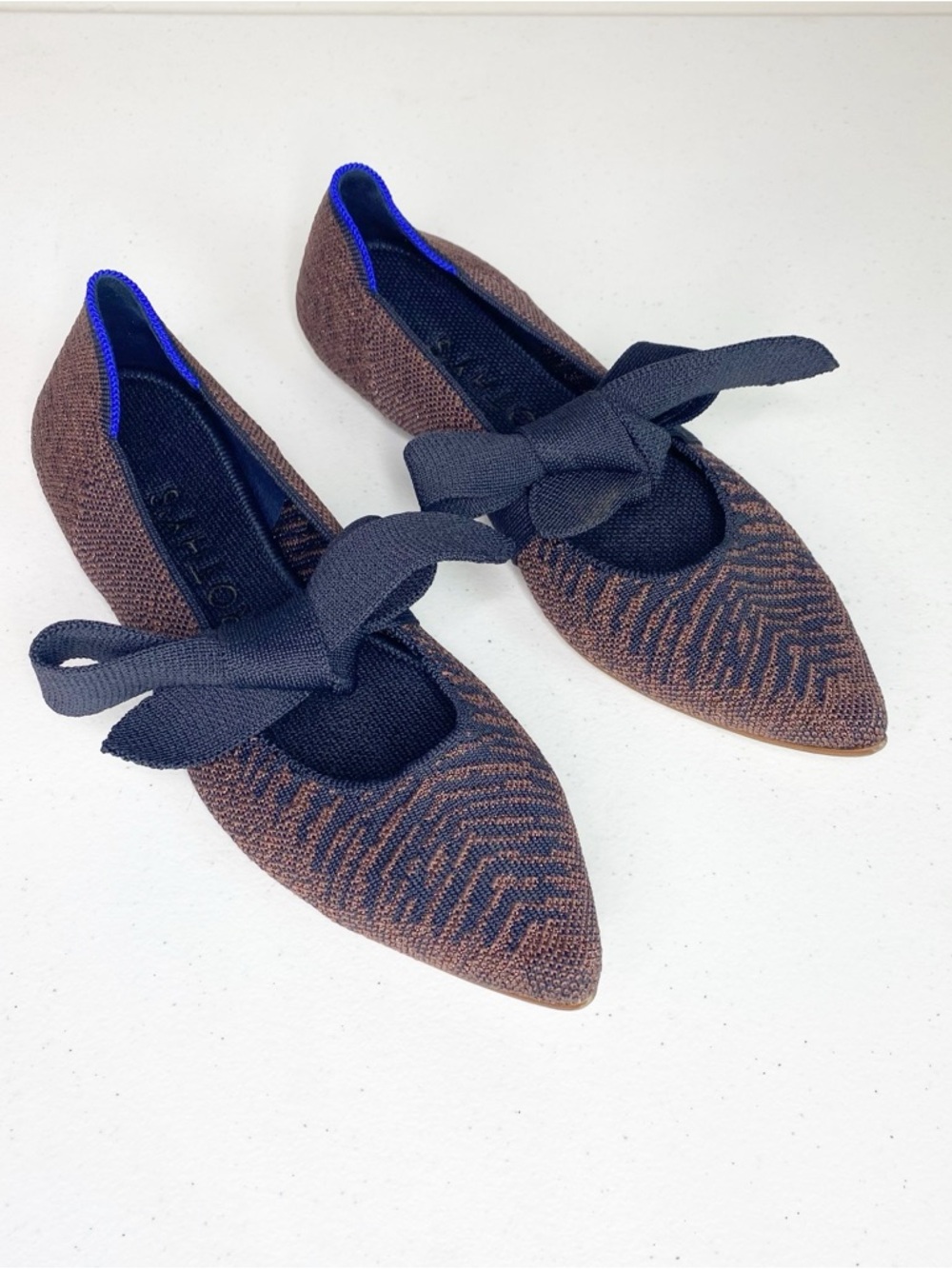 Rothy’s The Point Mary Jane in Twilight Metallic Size 8.5